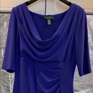 Ralph Lauren Cowl neck dress